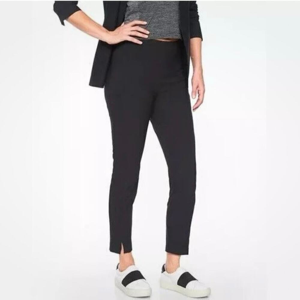 Athleta Wander Slim Ankle Pants Stretch Black Women's Size 2